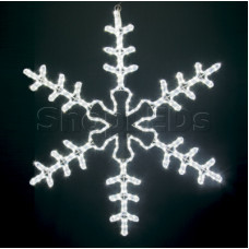 Фигура световая "Большая Снежинка" цвет белый, размер 95*95 см NEON-NIGHT, SL501-333