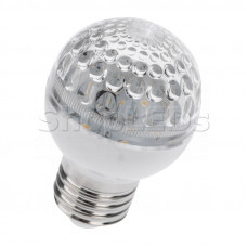 Лампа шар e27 9 LED ∅50мм белая, SL405-215